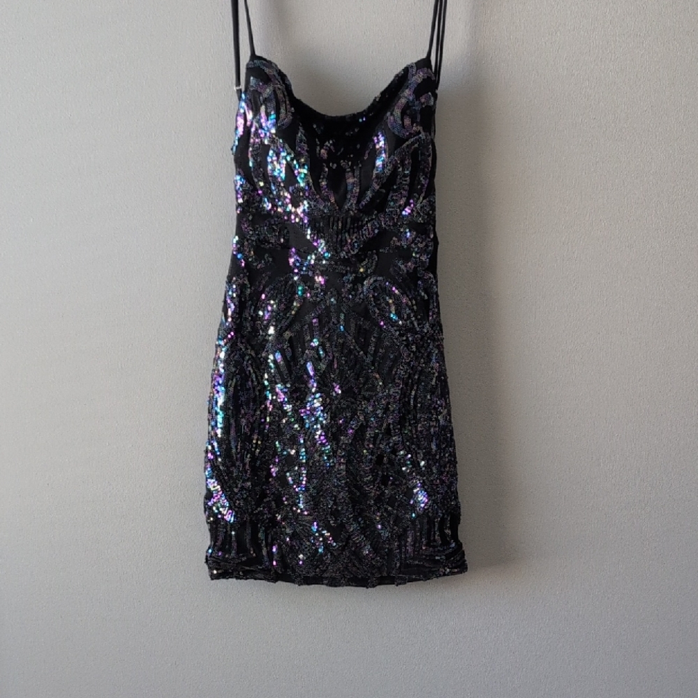 Lucy in the Sky Elegant Black Dress